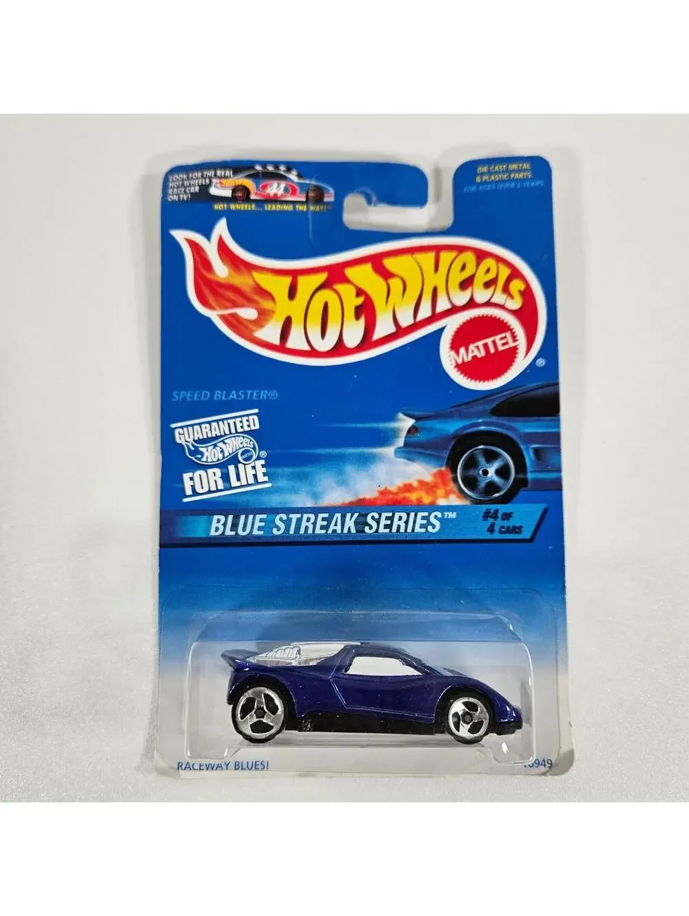 Hot Wheels 1997 Blue Streak Series 3/4 1:64 NIP
